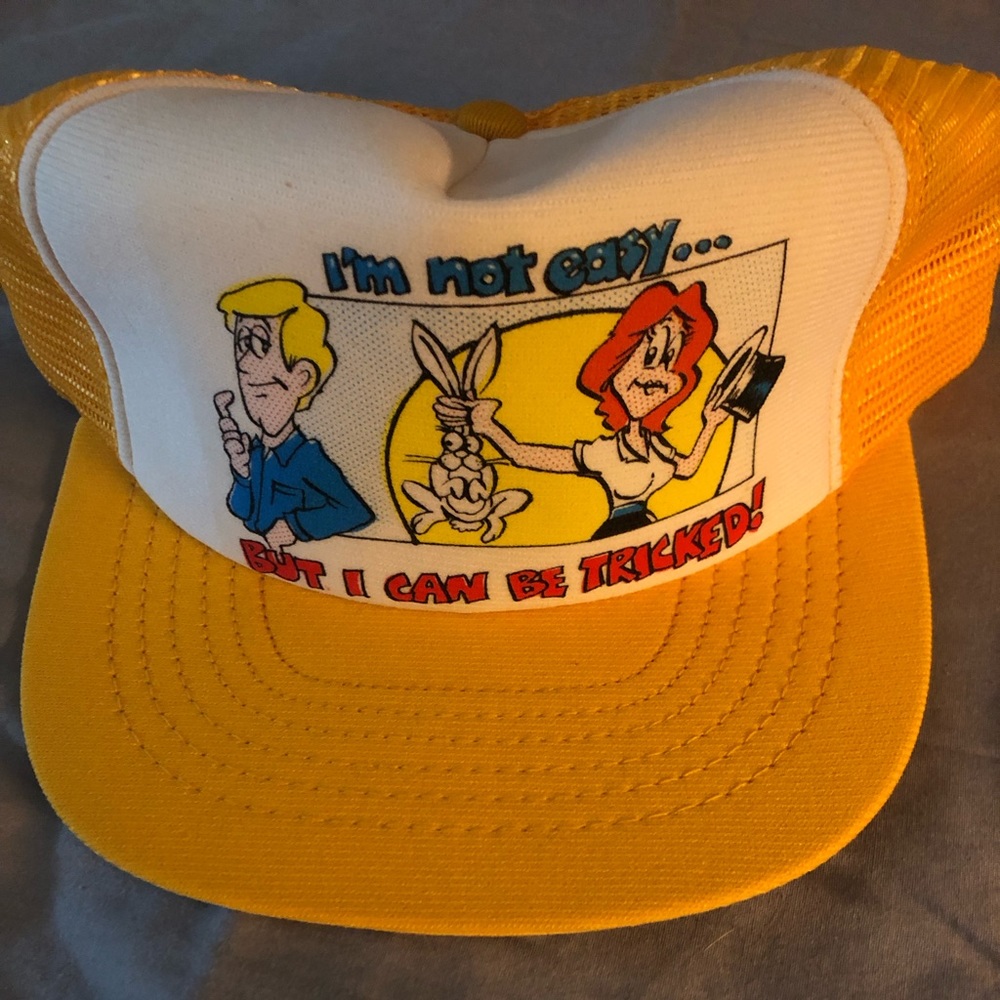 Trucker hat “ I’m not easy but…
